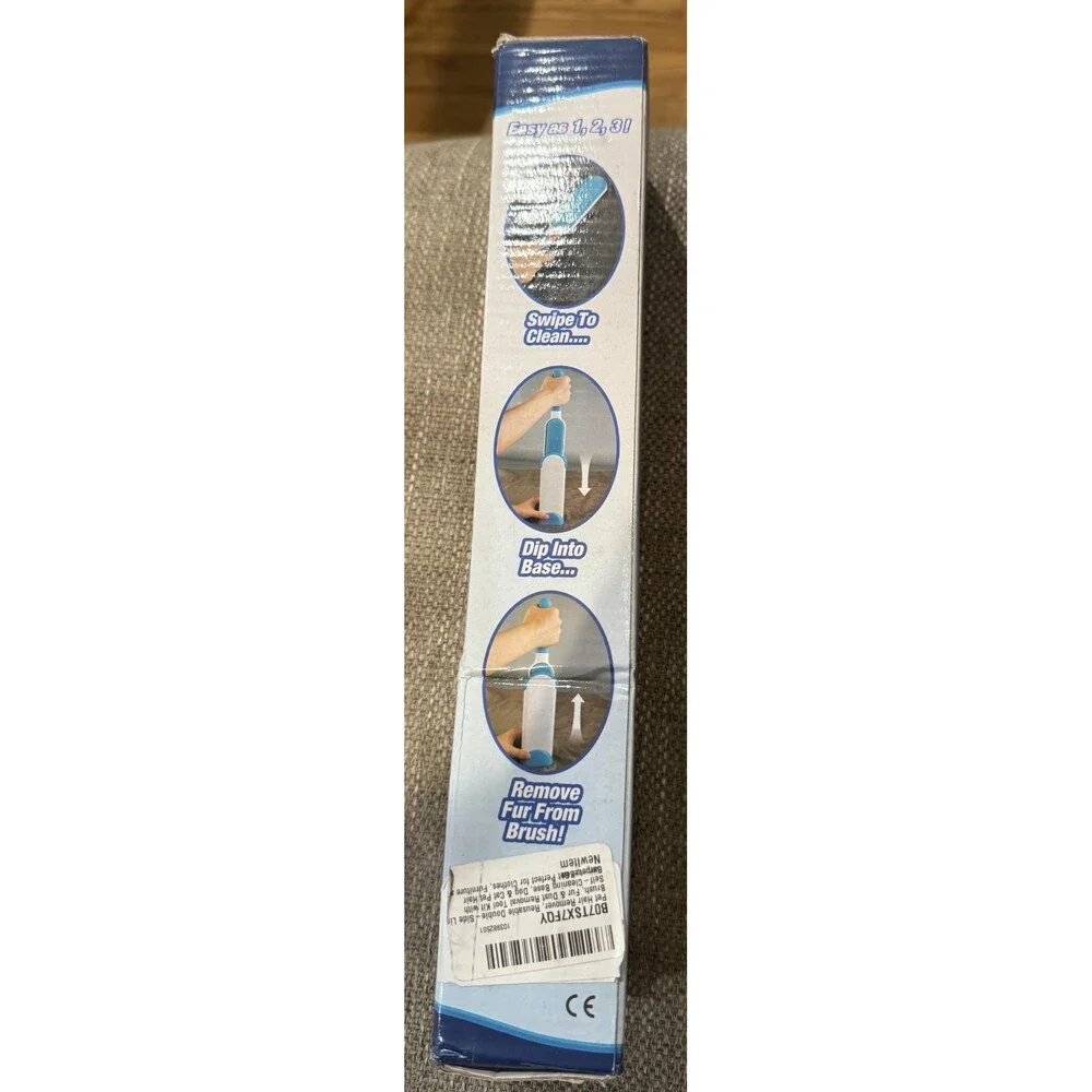 Lint Brush and Pet Hair Remover for Laundry, Clothes Furniture Etc New